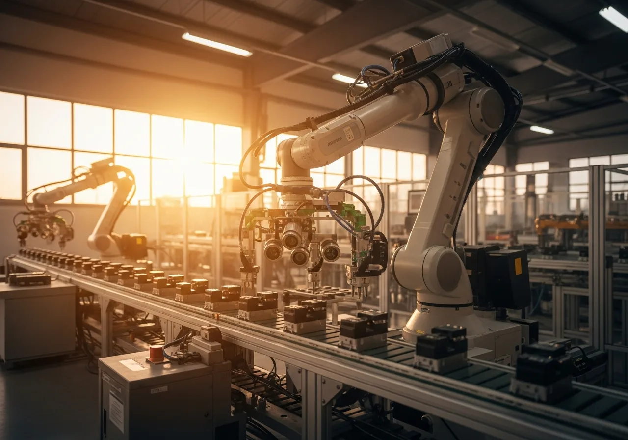 Intégration robotique guidée par vision industrielle
