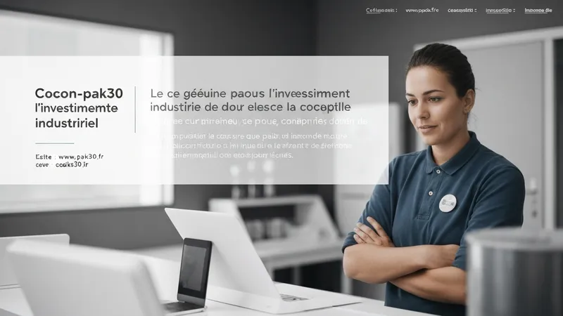 Retour sur investissement de la vision industrielle